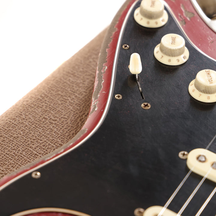 Fender Custom Shop 1960 Stratocaster Ultimate Relic Faded Dakota Red Masterbuilt Dale Wilson