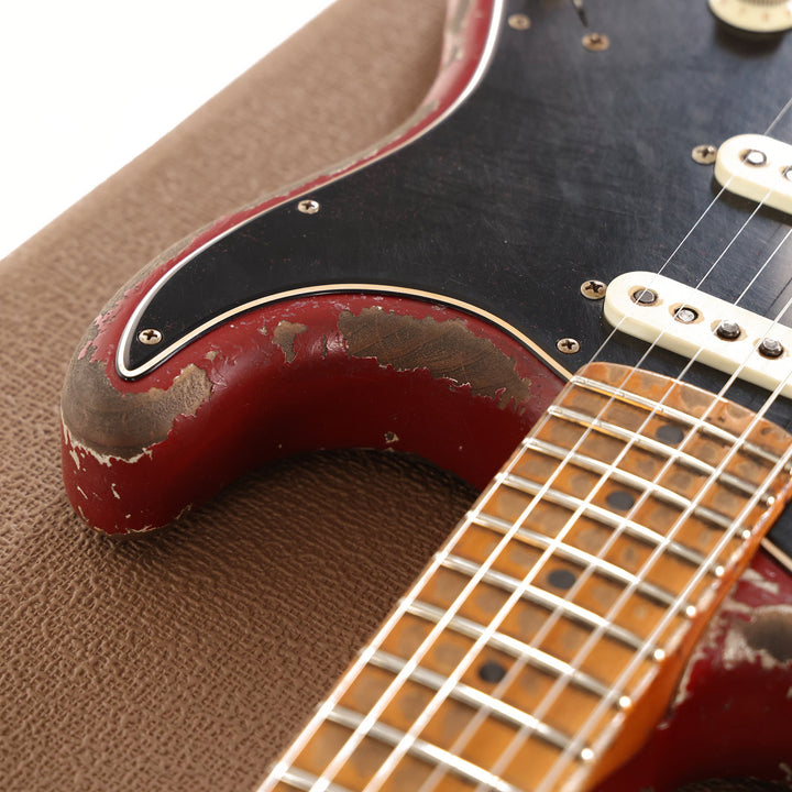 Fender Custom Shop 1960 Stratocaster Ultimate Relic Faded Dakota Red Masterbuilt Dale Wilson
