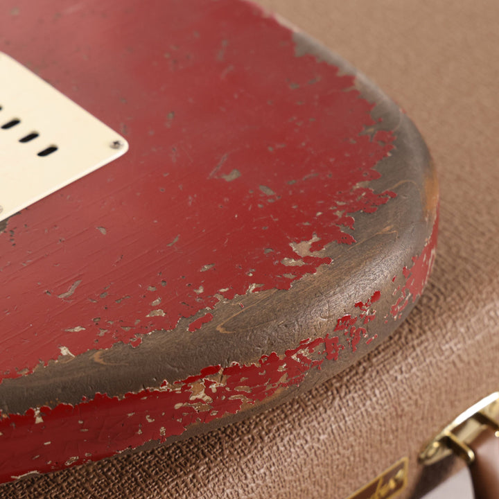 Fender Custom Shop 1960 Stratocaster Ultimate Relic Faded Dakota Red Masterbuilt Dale Wilson