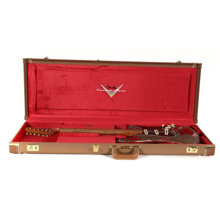 Fender Custom Shop 1960 Stratocaster Ultimate Relic Faded Dakota Red Masterbuilt Dale Wilson