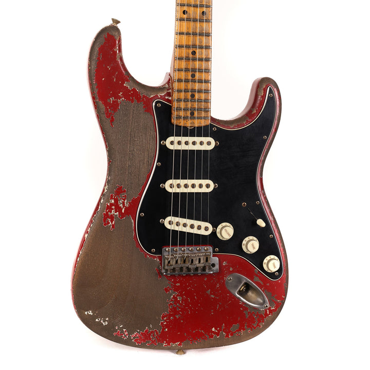 Fender Custom Shop 1960 Stratocaster Ultimate Relic Faded Dakota Red Masterbuilt Dale Wilson