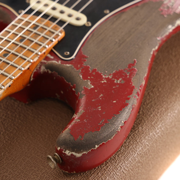 Fender Custom Shop 1960 Stratocaster Ultimate Relic Faded Dakota Red Masterbuilt Dale Wilson