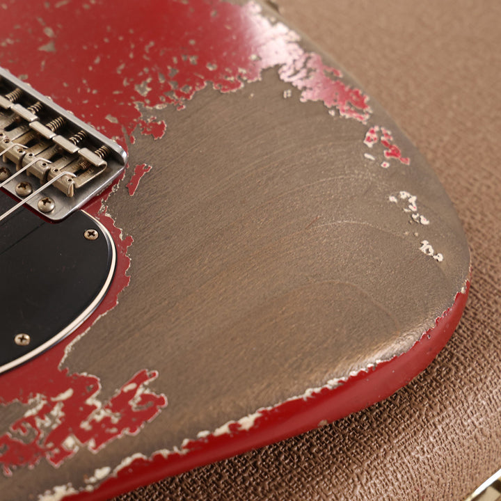 Fender Custom Shop 1960 Stratocaster Ultimate Relic Faded Dakota Red Masterbuilt Dale Wilson