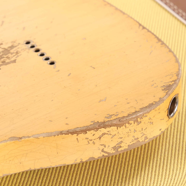 Fender Custom Shop 1961 Esquire Ultimate Relic Aged White Blonde Masterbuilt Dale Wilson