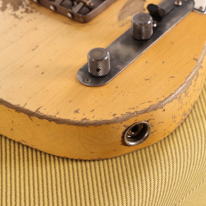 Fender Custom Shop 1961 Esquire Ultimate Relic Aged White Blonde Masterbuilt Dale Wilson