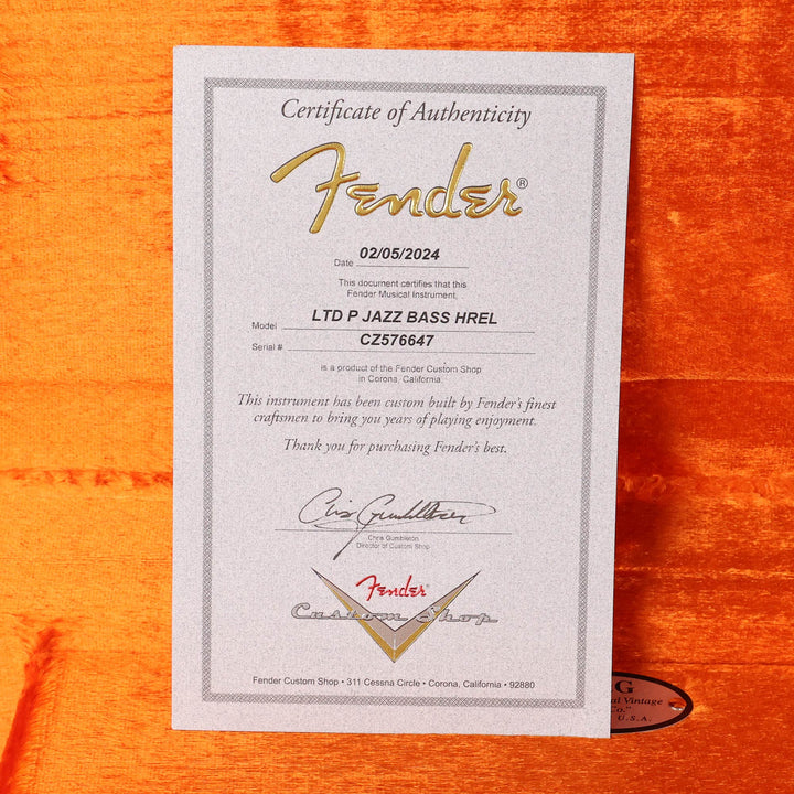 Fender Custom Shop Limited Edition Jazz Precision Bass Heavy Relic 3-Tone Sunburst