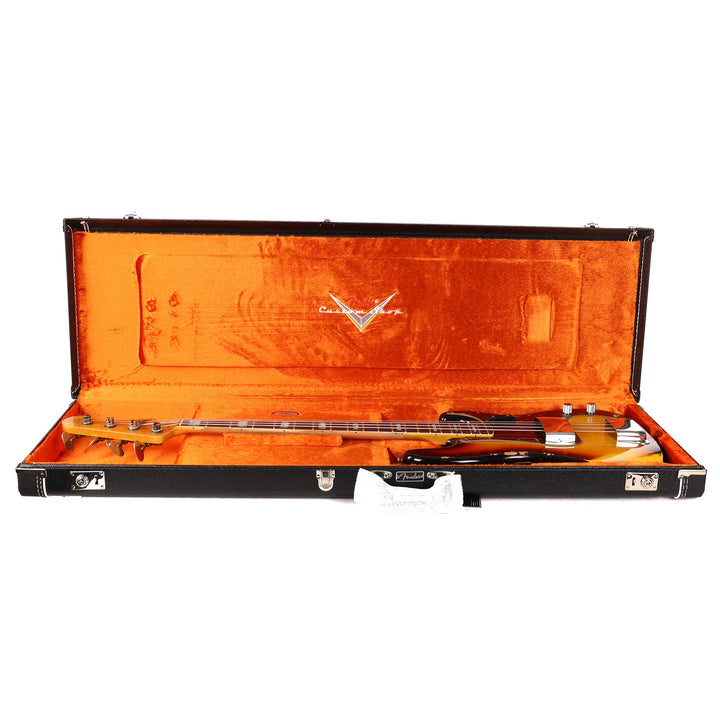 Fender Custom Shop Limited Edition Jazz Precision Bass Heavy Relic 3-Tone Sunburst