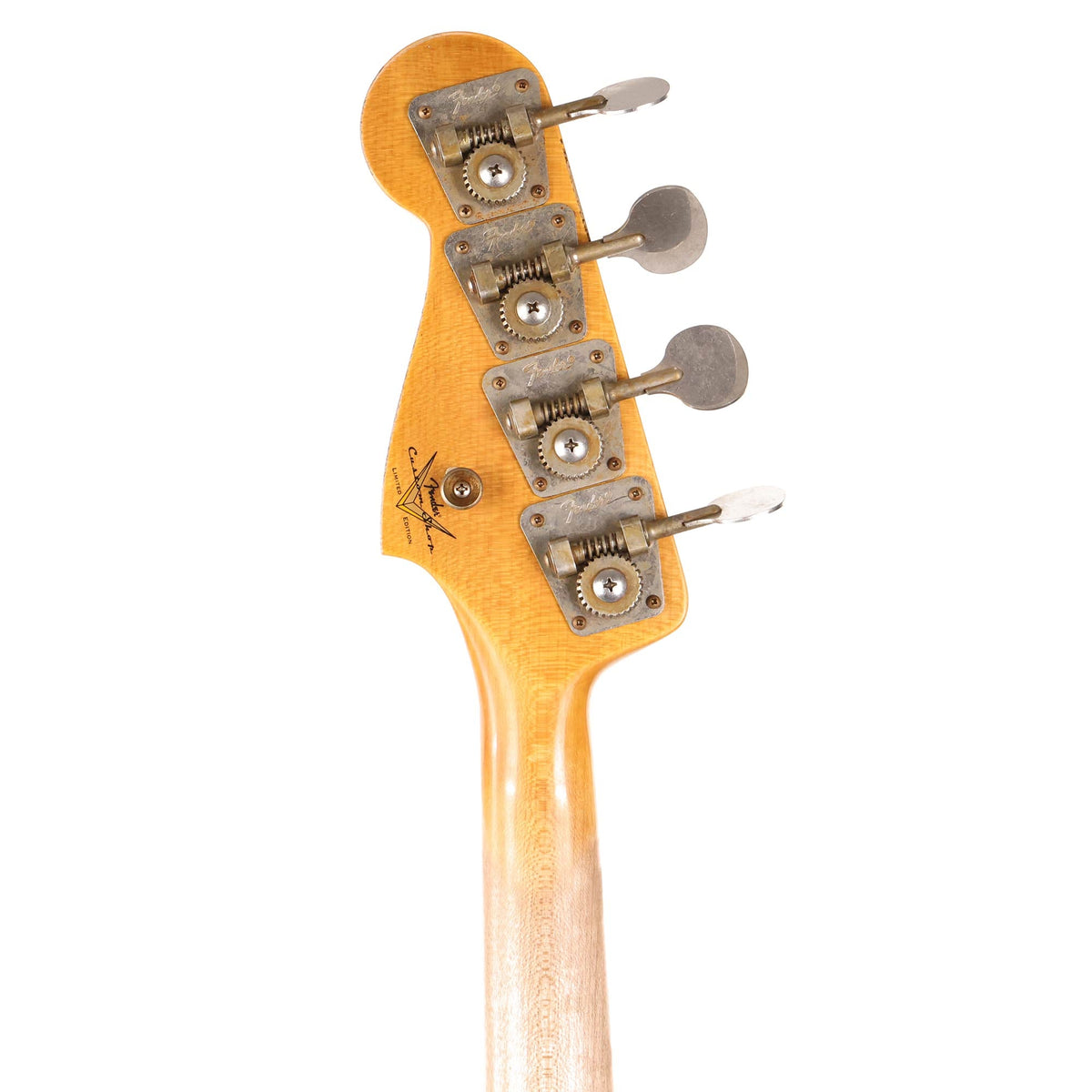 Fender Custom Shop Limited Edition Jazz Precision Bass Heavy Relic 3-Tone Sunburst — 9