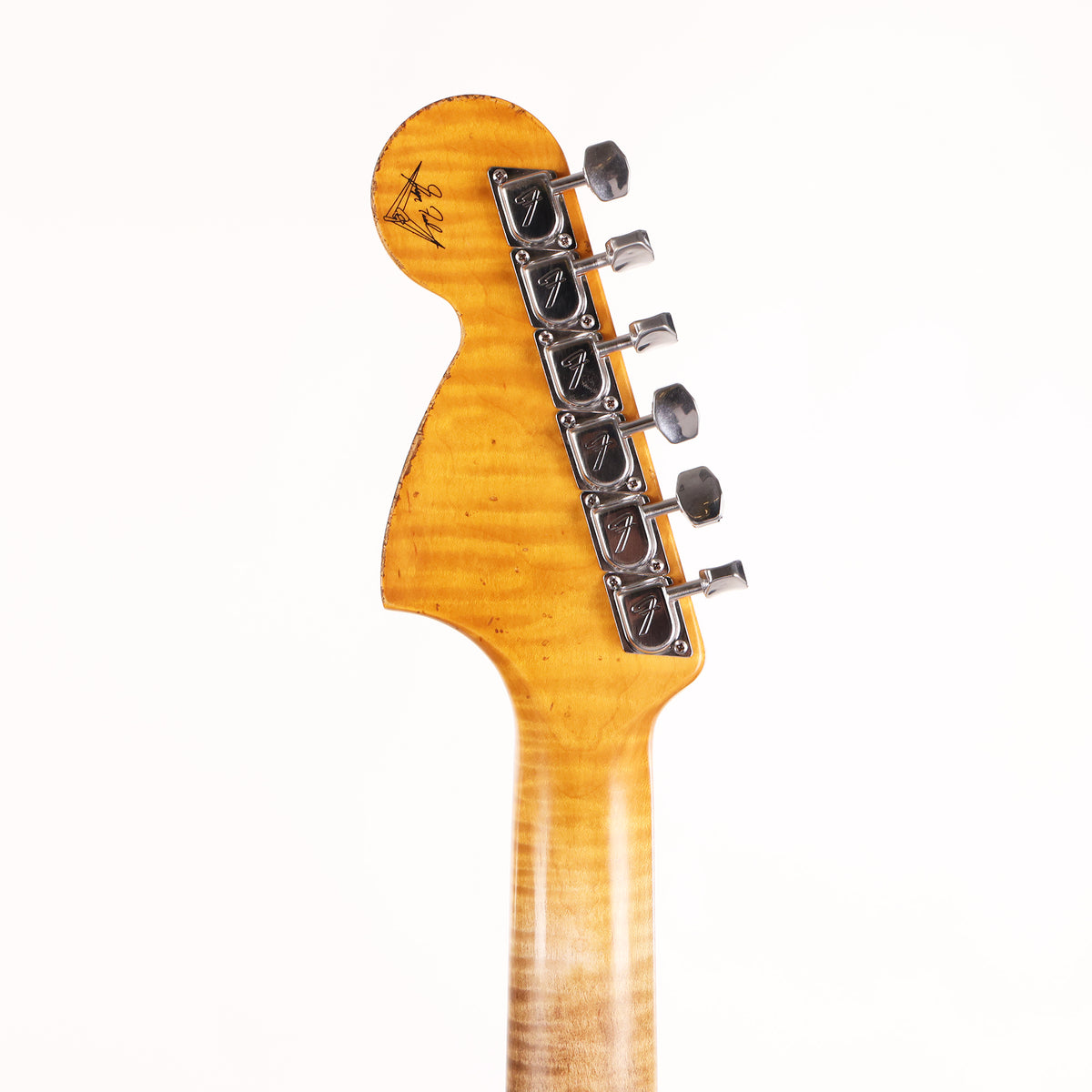 Fender Custom Shop 1969 Stratocaster Masterbuilt Greg Fessler Olympic White over 3-Tone Sunburst — 14