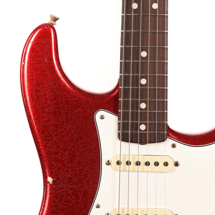 Fender Custom Shop L-Series 1964 Stratocaster Journeyman Relic Red Sparkle 2016