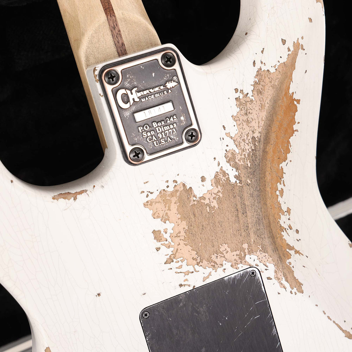 Charvel Custom Shop So-Cal Nitro Aged Snow White — 11
