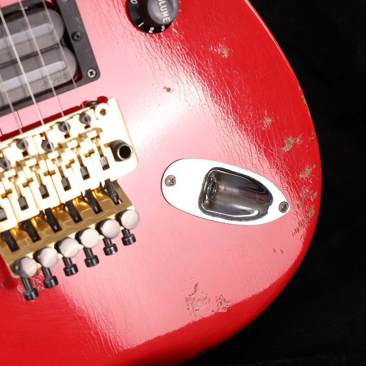 Charvel Custom Shop San Dimas Nitro Aged Hot Rod Red