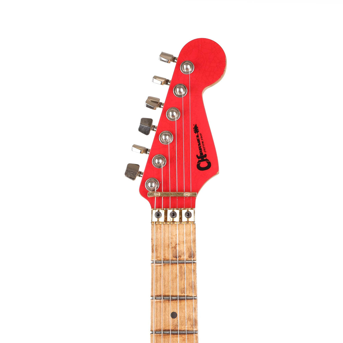 Charvel Custom Shop San Dimas Nitro Aged Hot Rod Red — 11