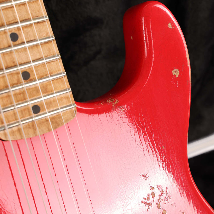 Charvel Custom Shop San Dimas Nitro Aged Hot Rod Red