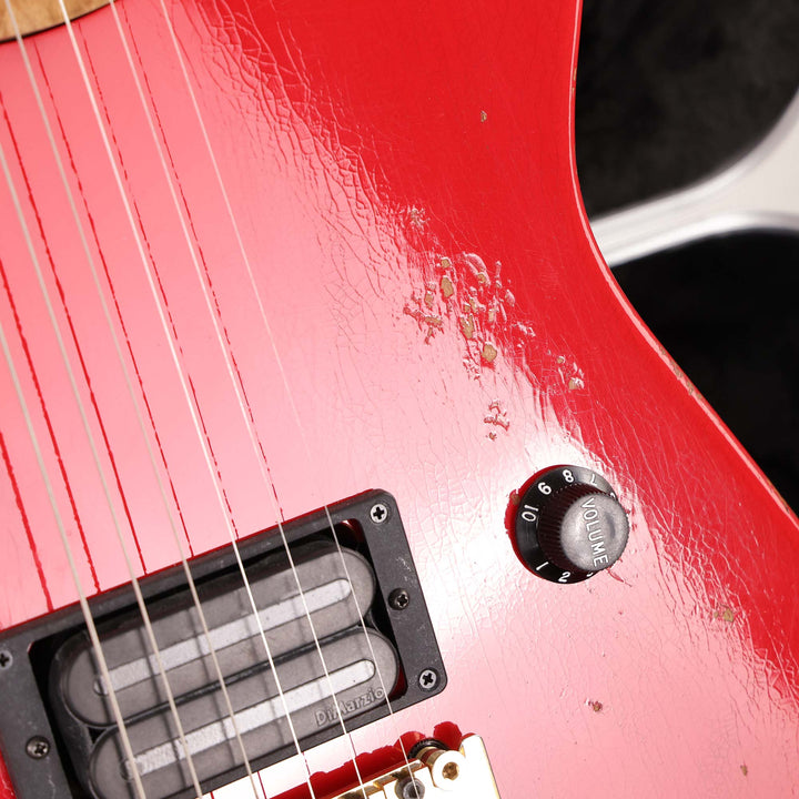 Charvel Custom Shop San Dimas Nitro Aged Hot Rod Red