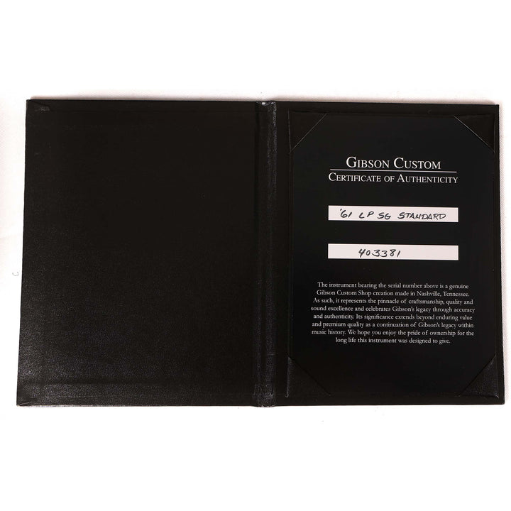 Gibson Custom Shop SG Standard '61 Vintage Cherry