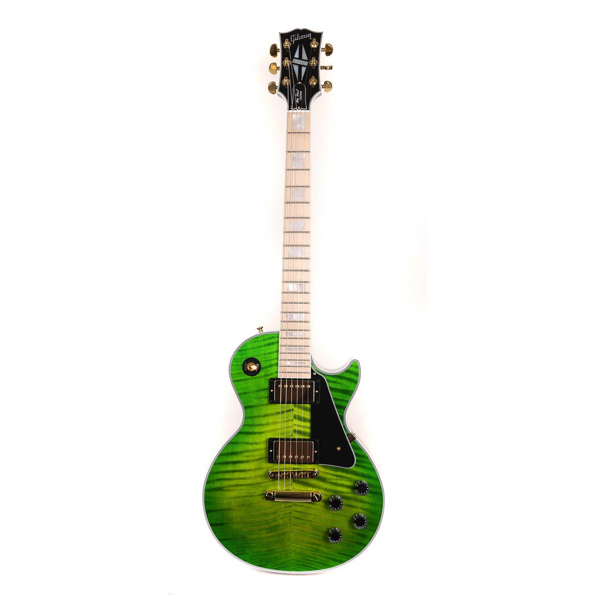 Gibson Custom Shop Les Paul Custom Figured Iguana Burst Gloss — 2