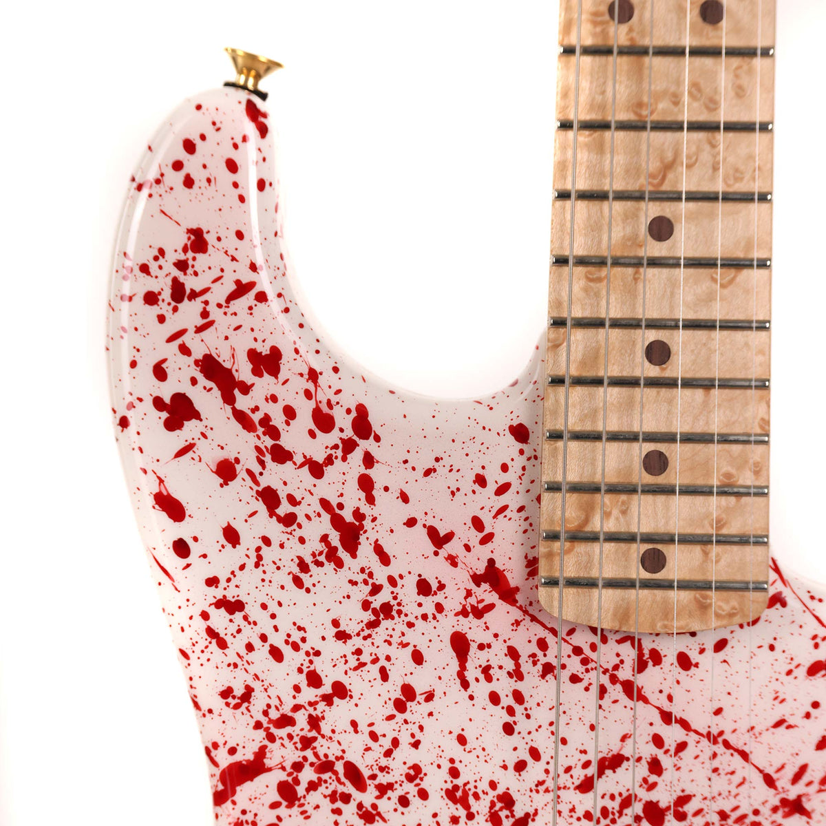 Charvel Custom Shop Bloodsplatter San Dimas Masterbuilt Big Rob Knowles — 4