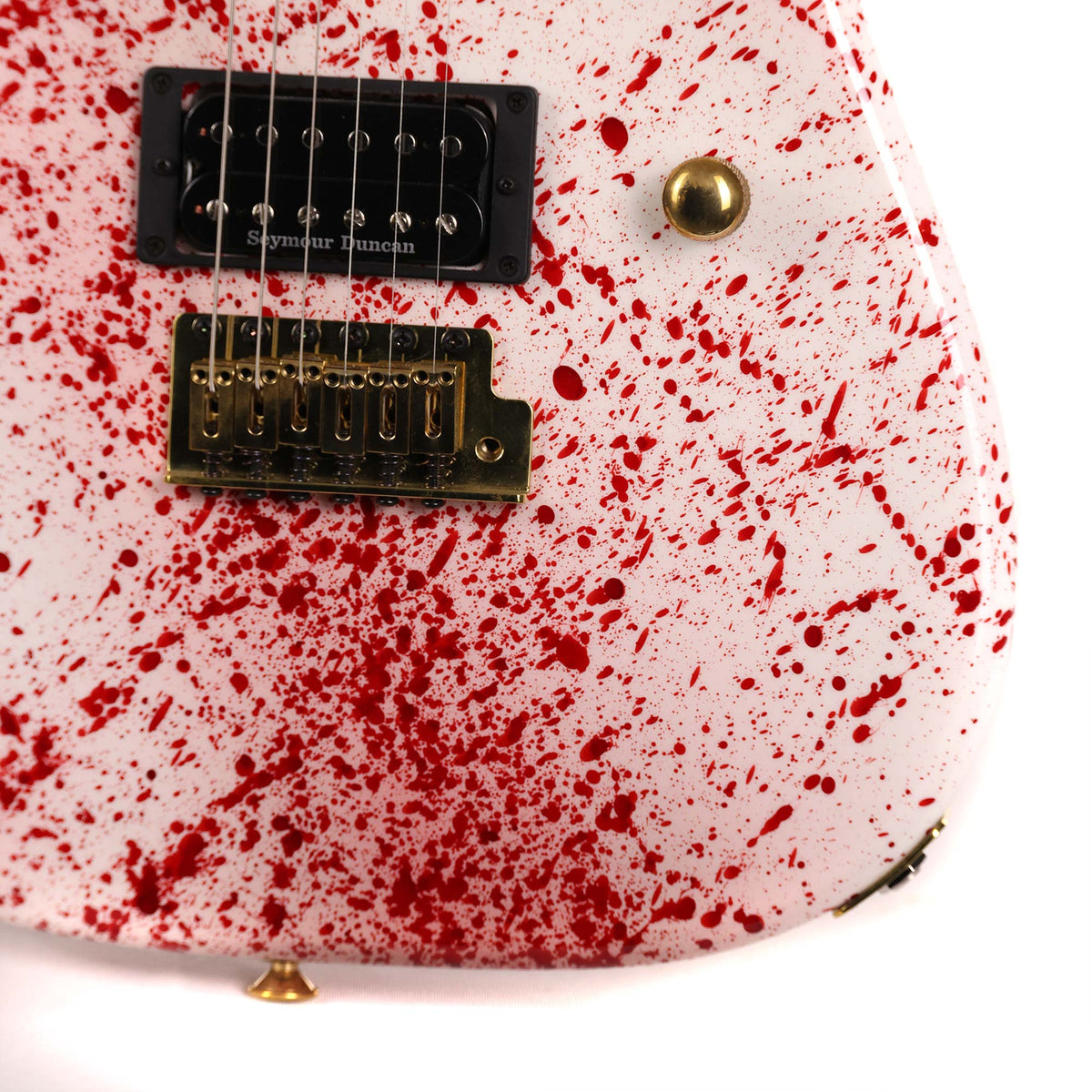 Charvel Custom Shop Bloodsplatter San Dimas Masterbuilt Big Rob Knowles — 7