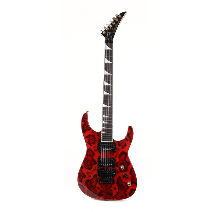 Jackson Custom Shop SL2H-V Soloist Red Snakeskin Music Zoo Exclusive