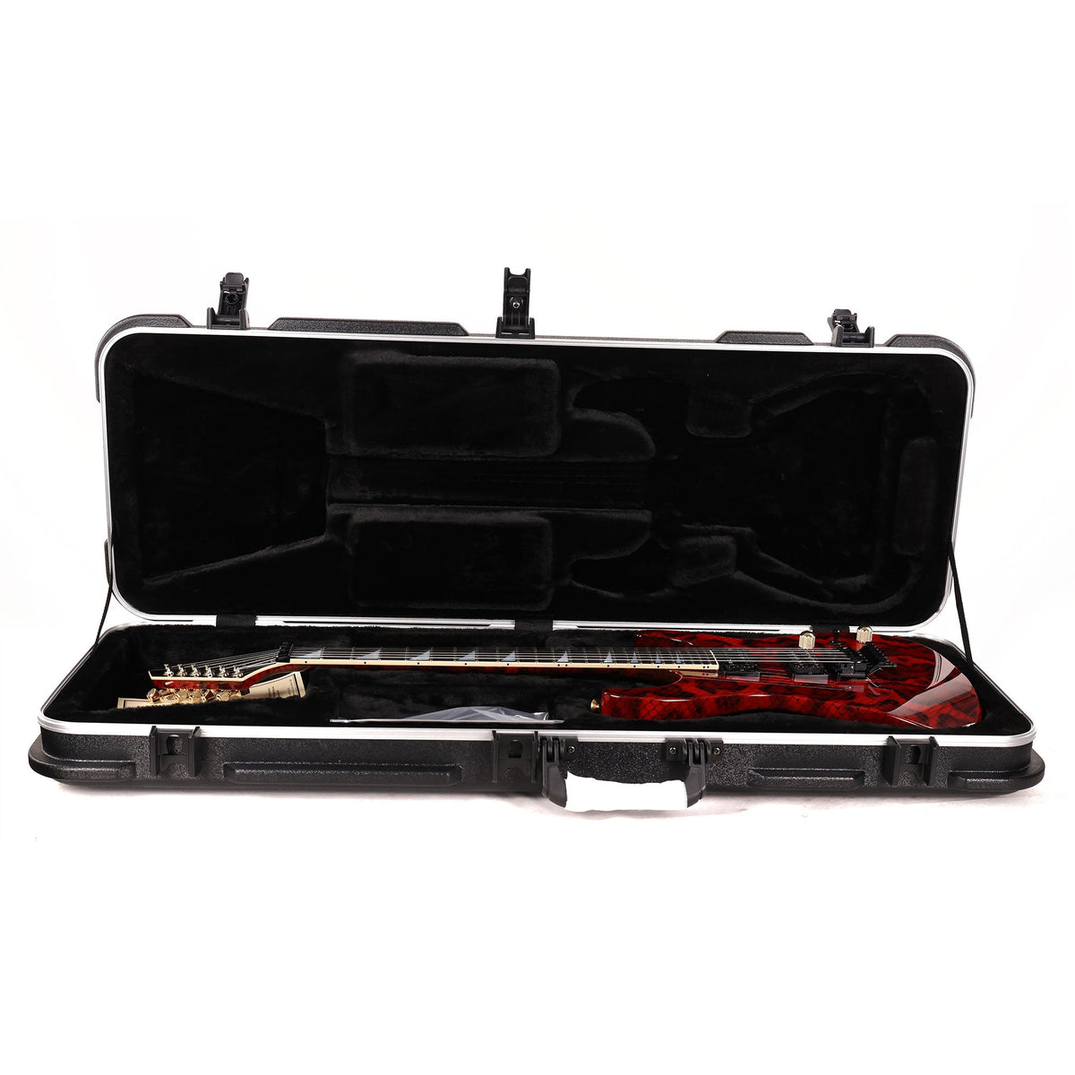 Jackson Custom Shop SL2H-V Soloist Red Snakeskin Music Zoo Exclusive — 9