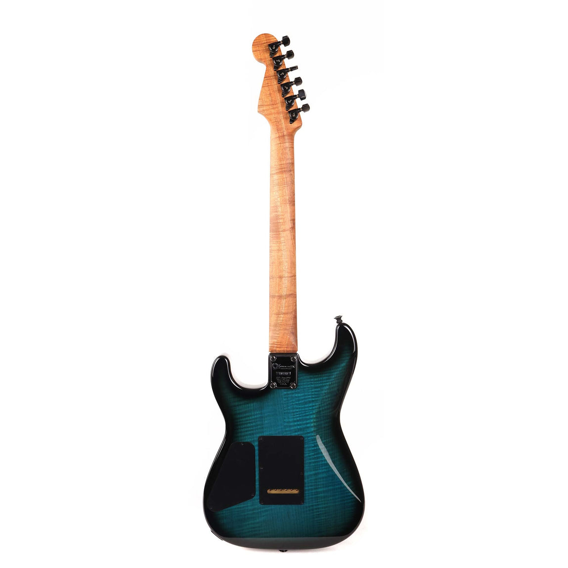 Charvel Custom Shop San Dimas Trans Aqua Burst | The Music Zoo
