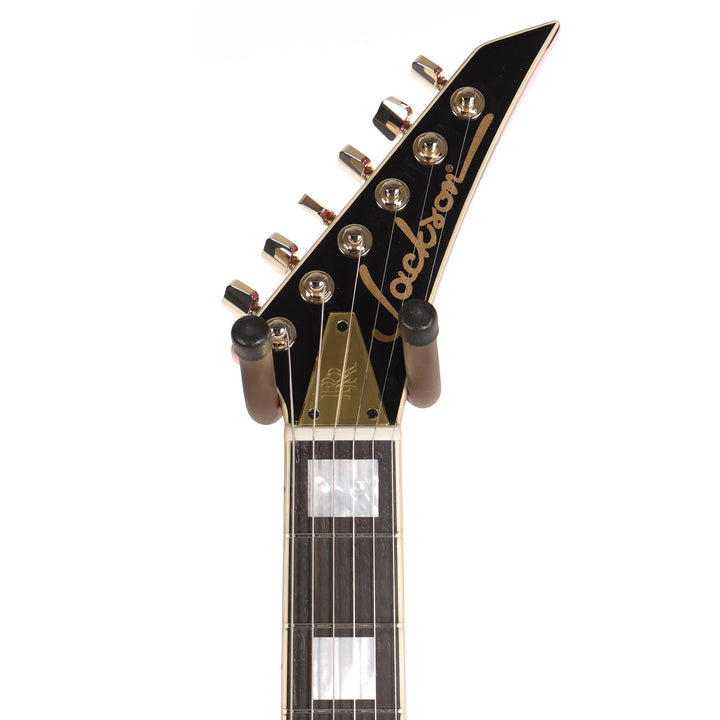 Jackson Custom Shop Randy Rhoads RR 1.5 Music Zoo Exclusive Platinum Pink and Black Polka Dots