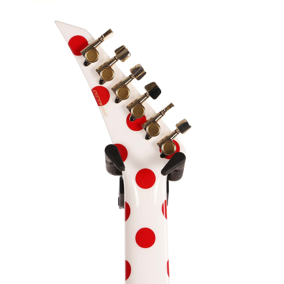 Jackson Custom Shop Randy Rhoads RR 1.5 Music Zoo Exclusive White with Red Polka Dots — 13
