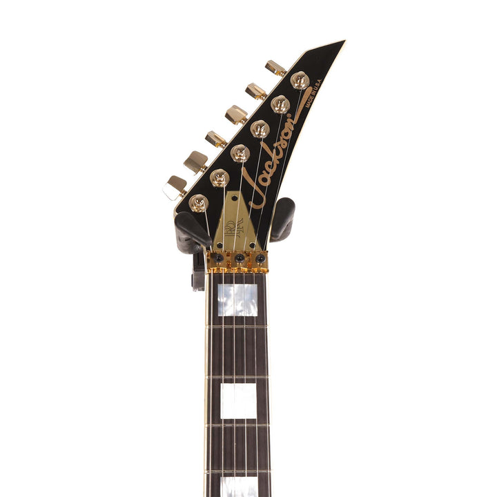 Jackson Custom Shop Randy Rhoads RR 1.5 Music Zoo Exclusive Graffiti Yellow with Black Polka Dots