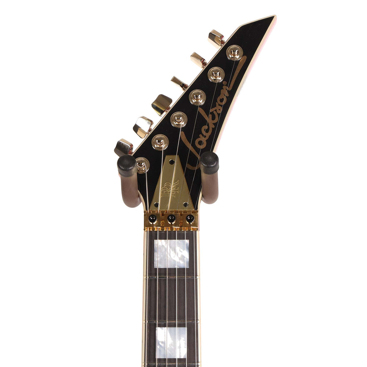 Jackson Custom Shop Randy Rhoads RR 1.5 Music Zoo Exclusive Platinum Pink with Black Polka Dots — 12