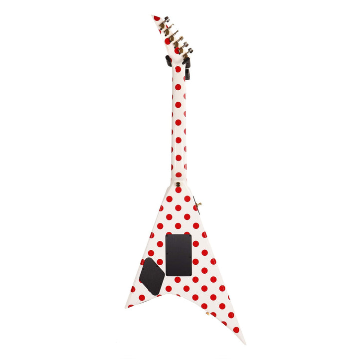 Jackson Custom Shop Randy Rhoads RR 1.5 Music Zoo Exclusive White and Red Polka Dots