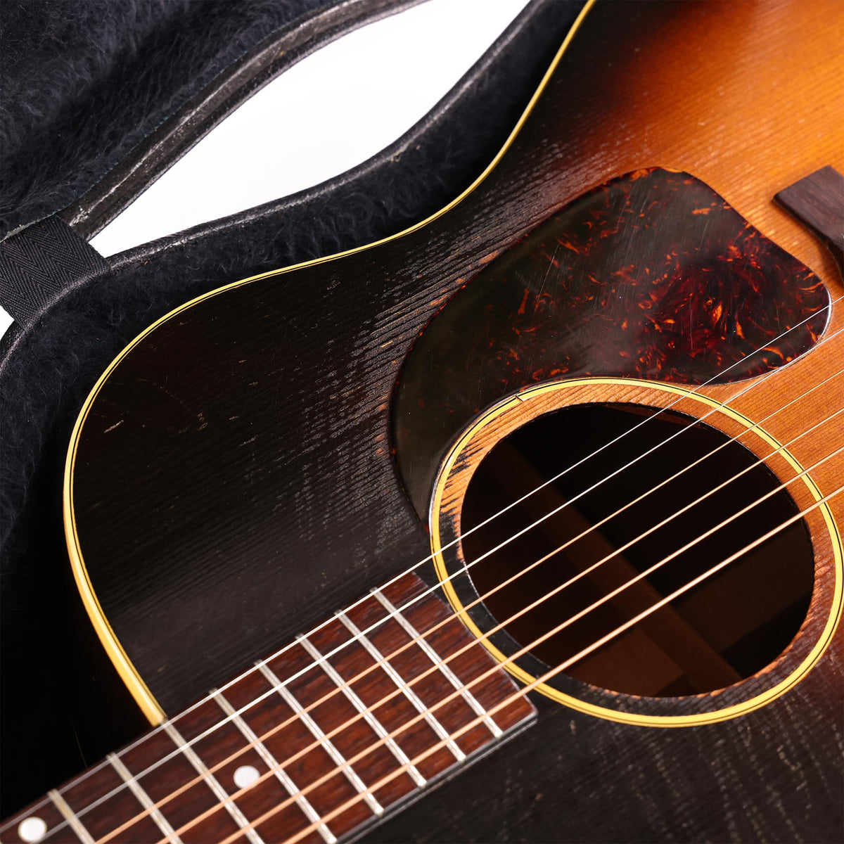 1949 Gibson J-45 Acoustic Guitar Sunburst — 7