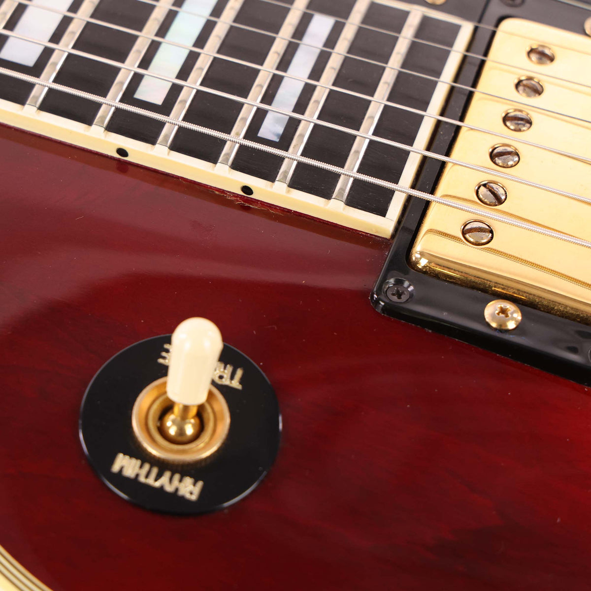 1989 Gibson Les Paul Custom Cherry Sunburst — 10
