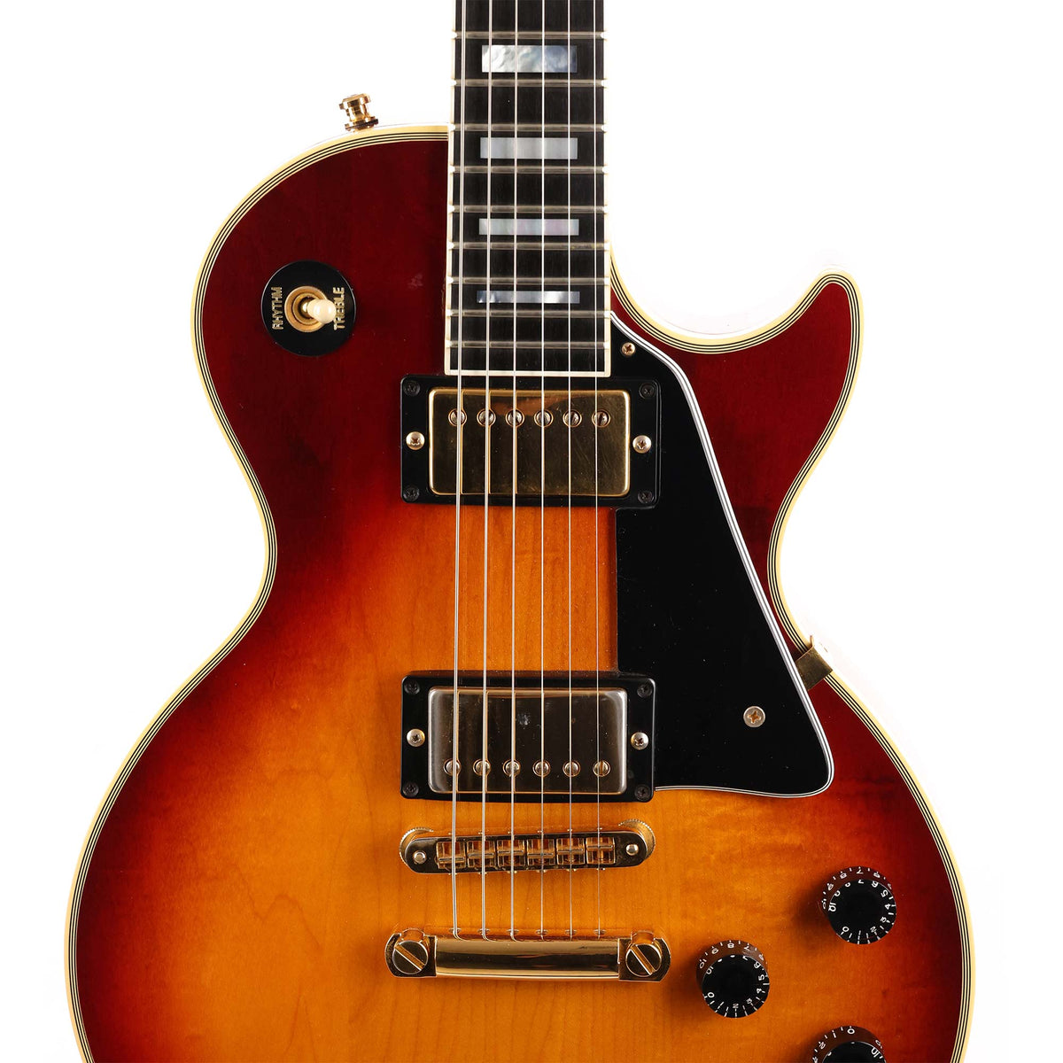 1989 Gibson Les Paul Custom Cherry Sunburst — 6