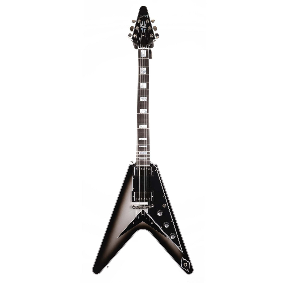 Gibson Custom Shop Flying V Custom Made 2 Measure Silverburst — 2