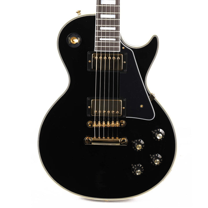 Gibson Custom Shop '68 Les Paul Custom Reissue Guitar Ebony Gold Hardware 2025