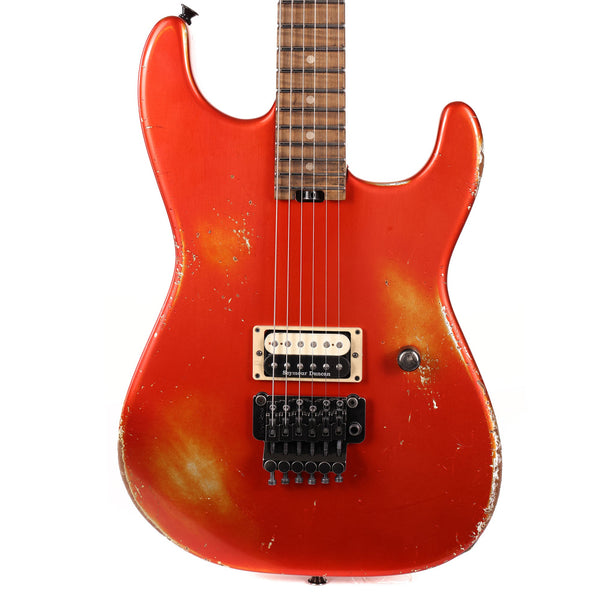 Charvel Custom Shop San Dimas Nitro Aged Candy Tangerine