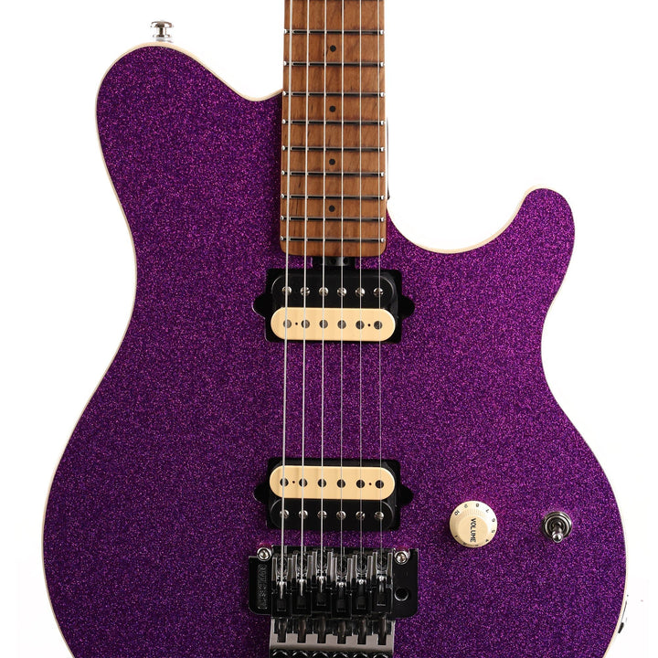 Ernie Ball Music Man Axis Guitar Fuschia Sparkle Music Zoo Exclusive
