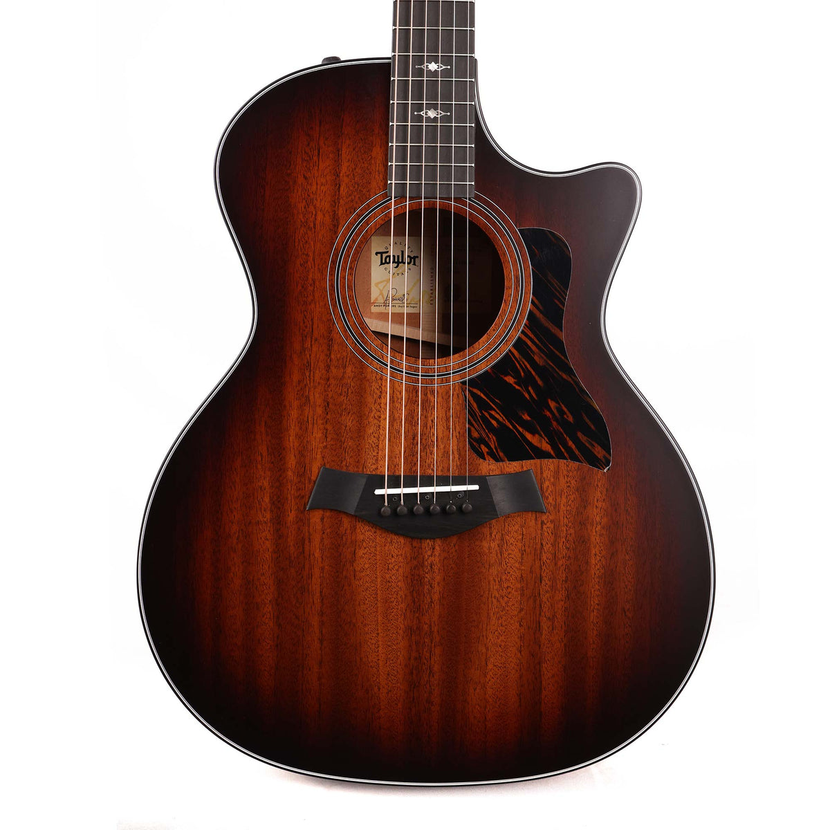 Taylor 324ce V-Class Grand Auditorium Acoustic Shaded Edgeburst — 1