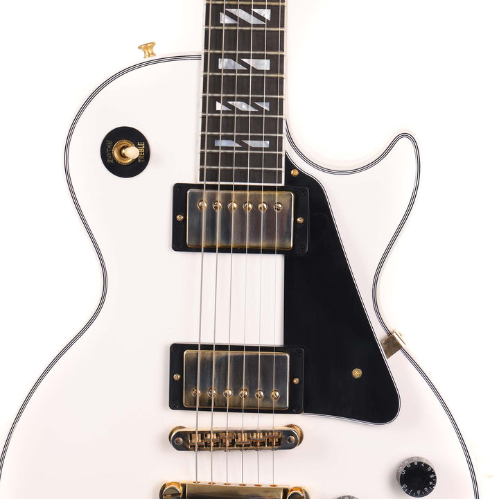 Gibson Custom Shop Made 2 Measure Les Paul Custom VOS Alpine White Super 400 Inlays 2024