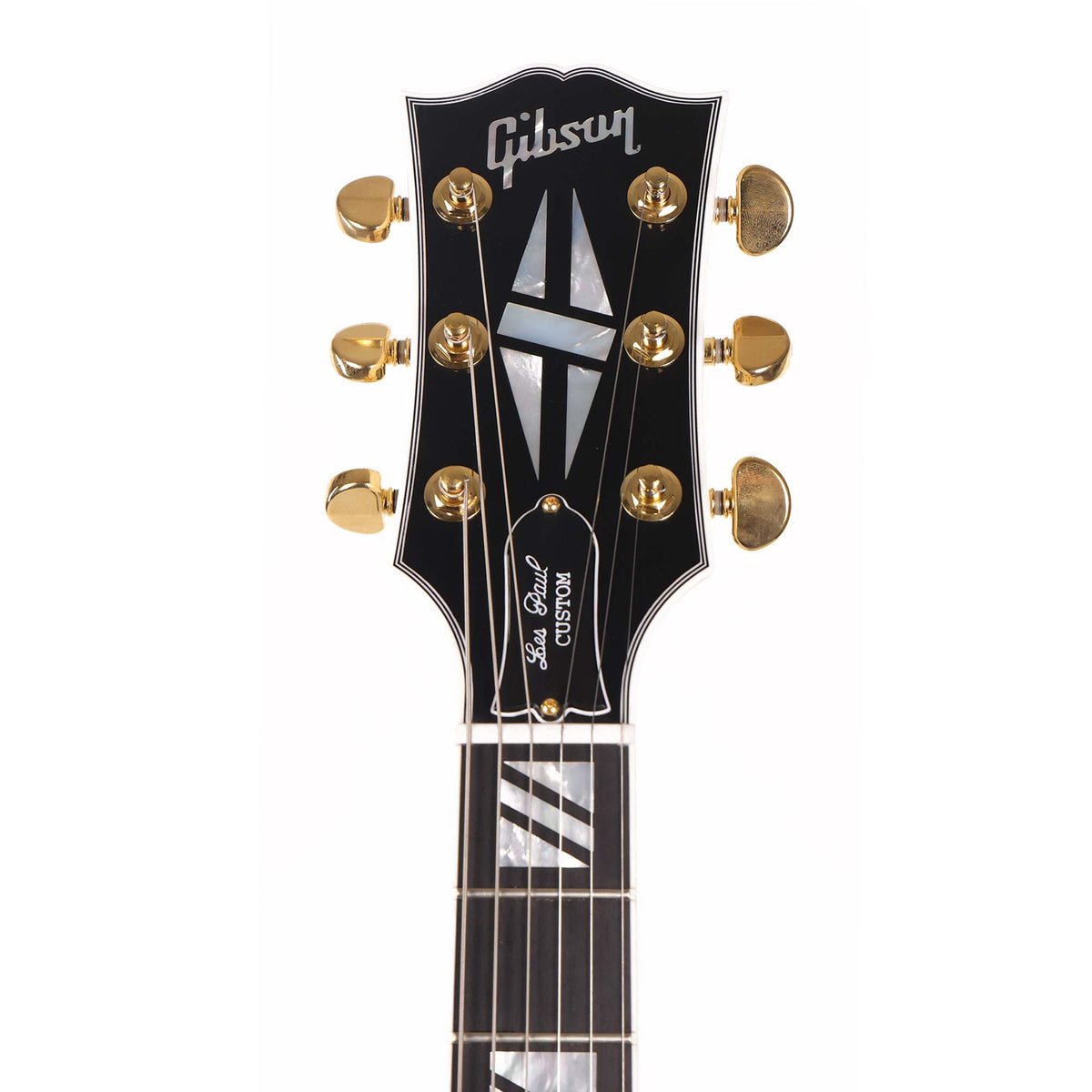 Gibson Custom Shop Made 2 Measure Les Paul Custom VOS Alpine White Super 400 Inlays 2024 — 6