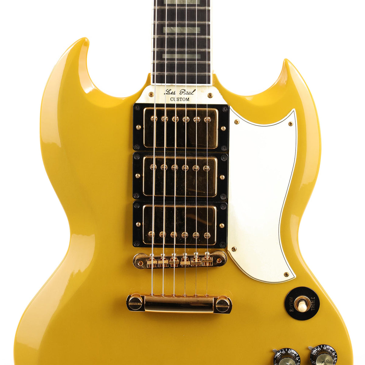 1991 Gibson 1961 SG Custom 30th Anniversary TV Yellow — 6
