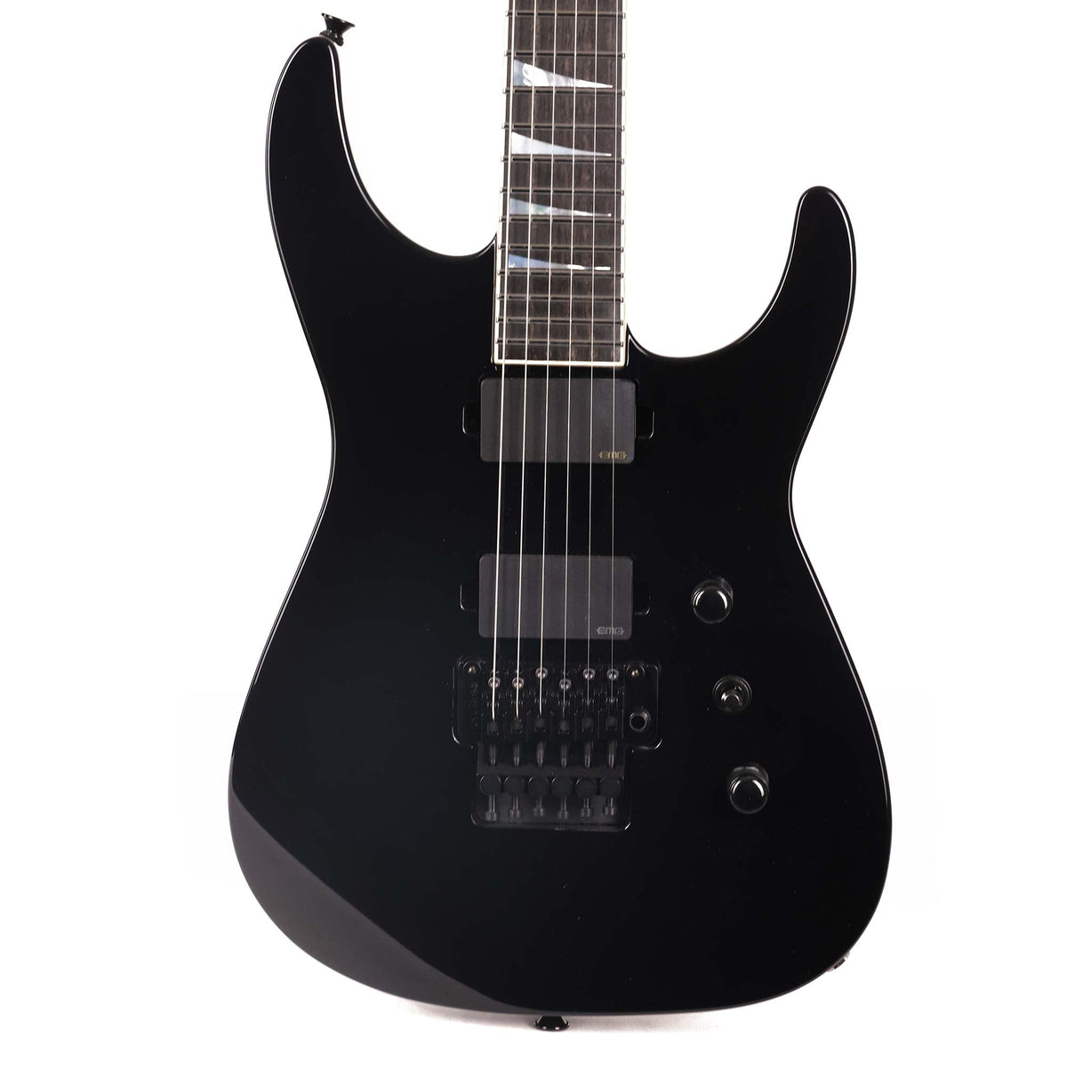 Jackson Custom Shop SL2H Soloist Black with EMG Pickups — 1
