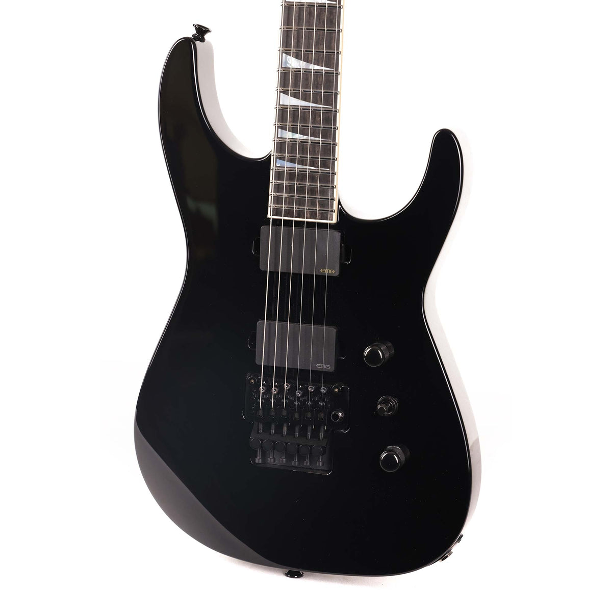 Jackson Custom Shop SL2H Soloist Black with EMG Pickups — 5
