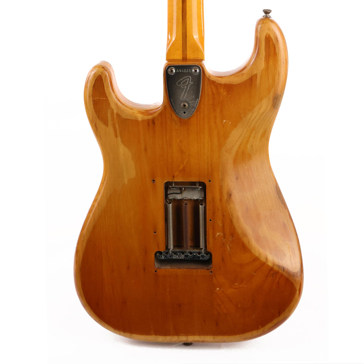 1974 Fender Stratocaster Refinished Natural — 6