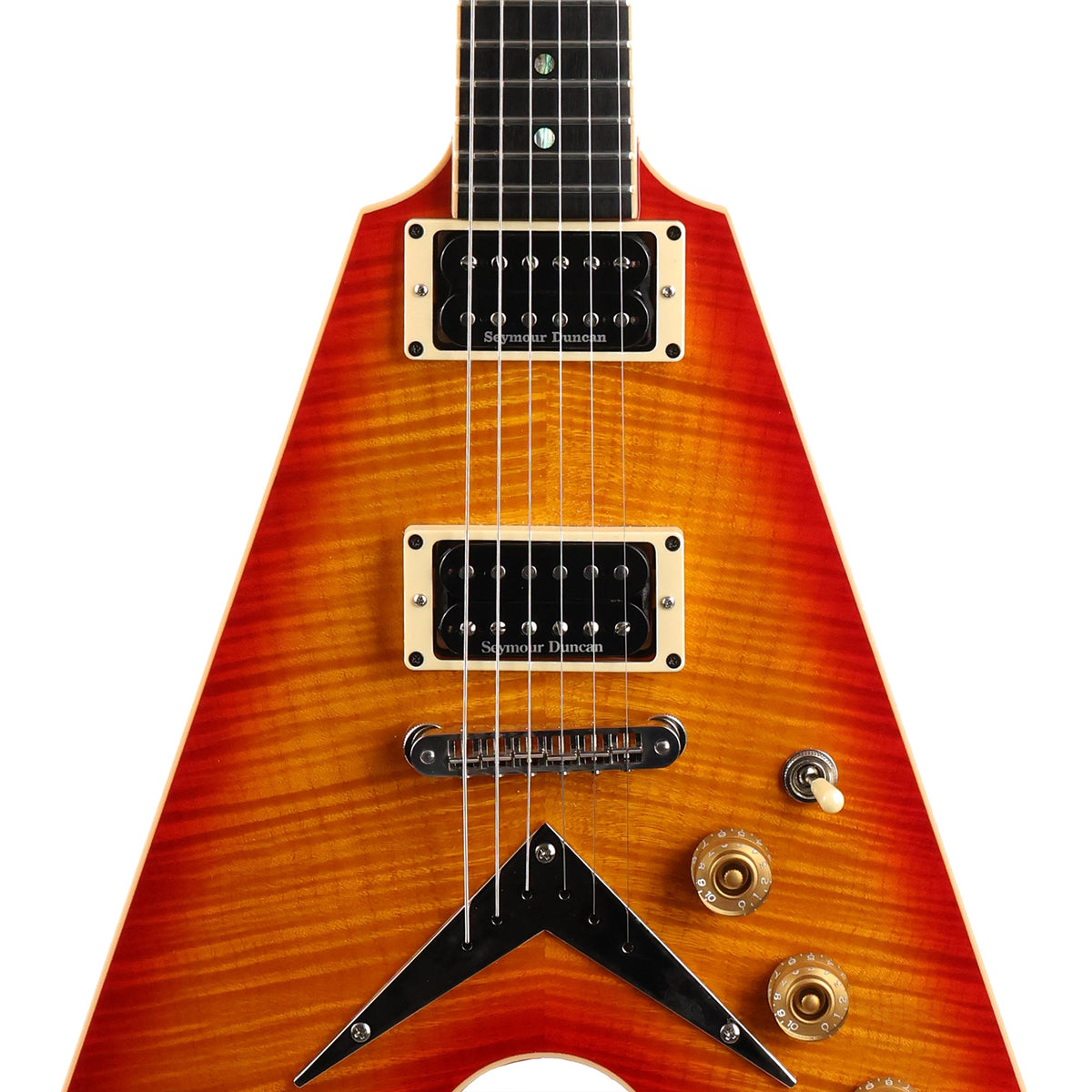 Dean Time Capsule V Trans Cherry Burst 2017 — 6