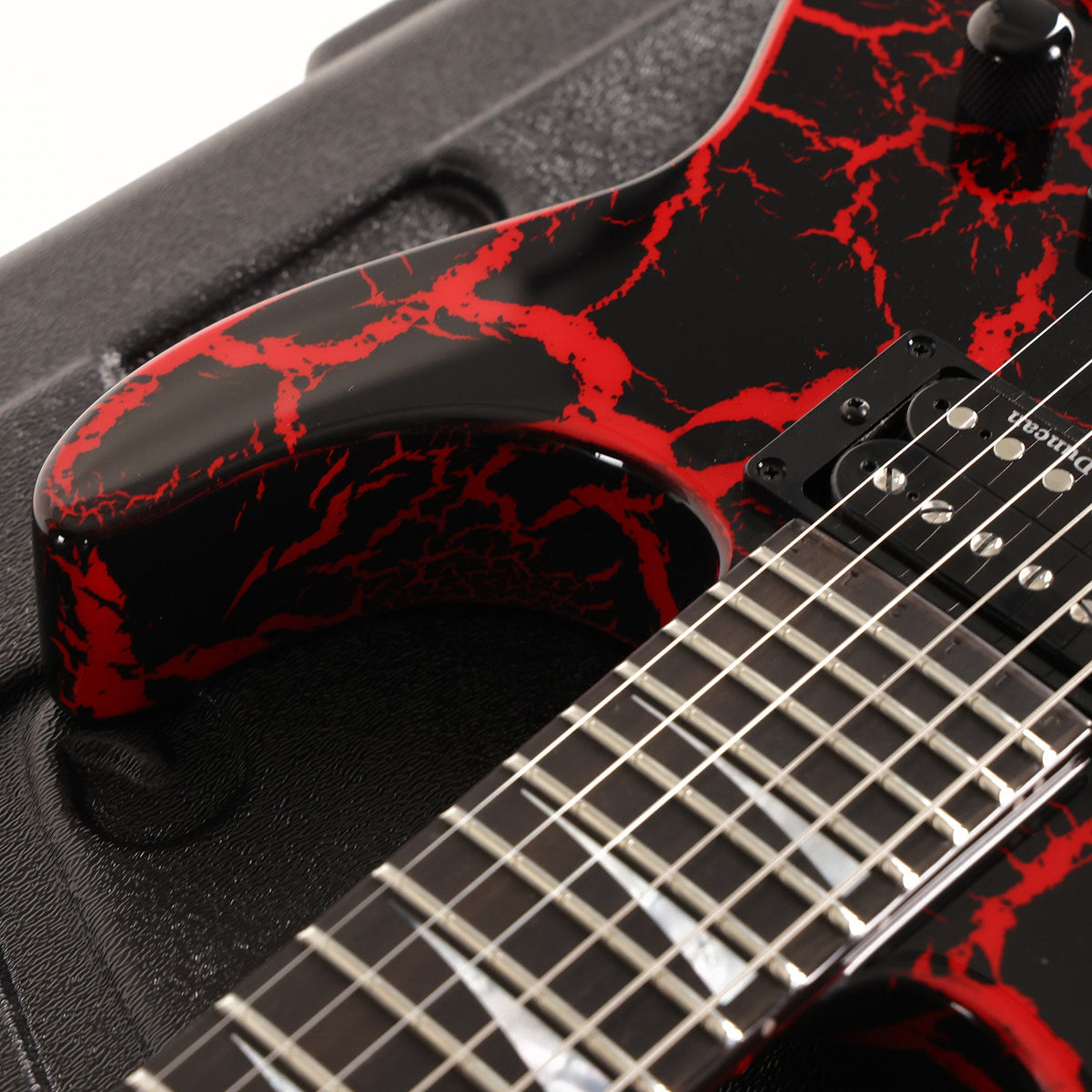 Jackson Custom Shop Soloist SL2H Black and Ferrari Red Crackle — 10
