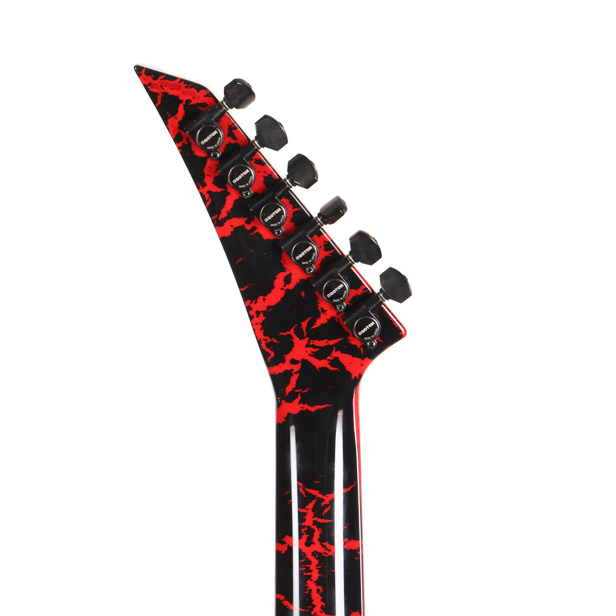 Jackson Custom Shop Soloist SL2H Black and Ferrari Red Crackle — 13