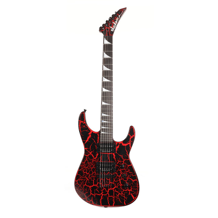 Jackson Custom Shop Soloist SL2H Black and Ferrari Red Crackle