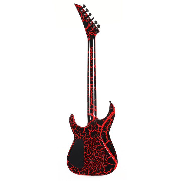 Jackson Custom Shop Soloist SL2H Black and Ferrari Red Crackle